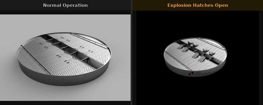 IMPACT Tray — Explosion Hatches